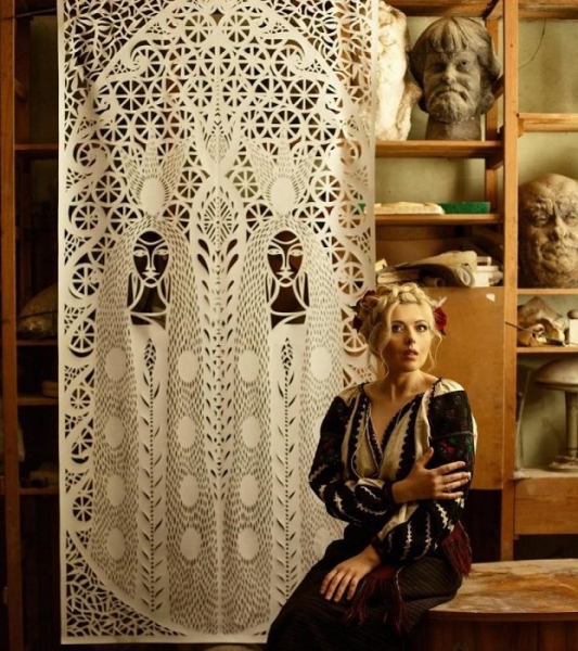 Вытынанки от львовской мастерицы