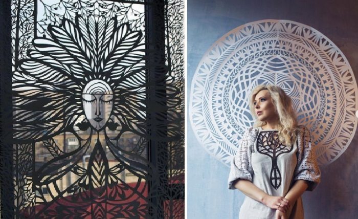 Вытынанки от львовской мастерицы