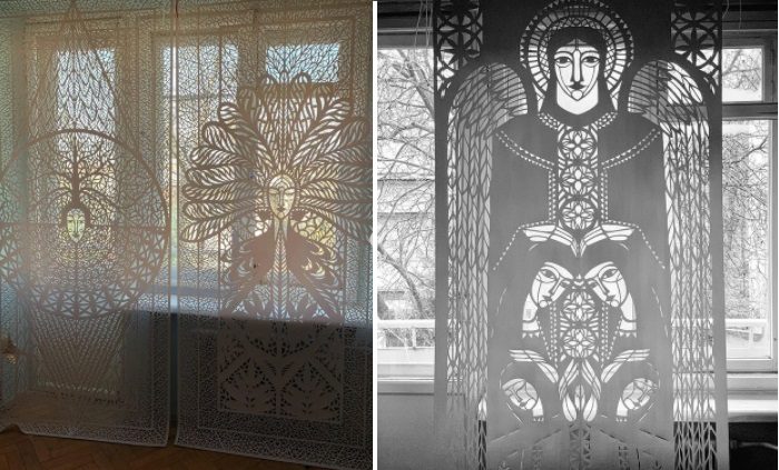 Вытынанки от львовской мастерицы