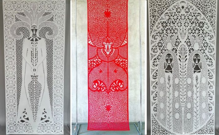 Вытынанки от львовской мастерицы