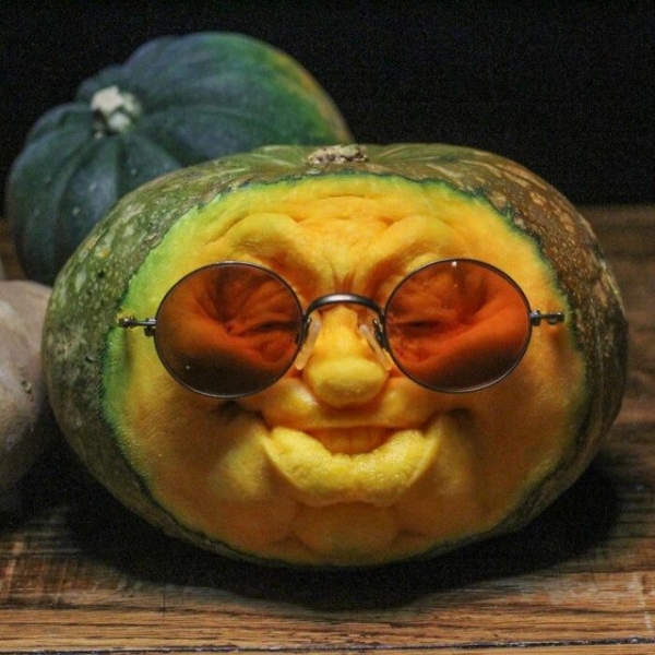 Забавные персонажи из овощей и фруктов