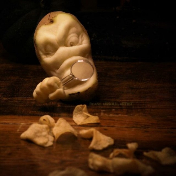 Забавные персонажи из овощей и фруктов