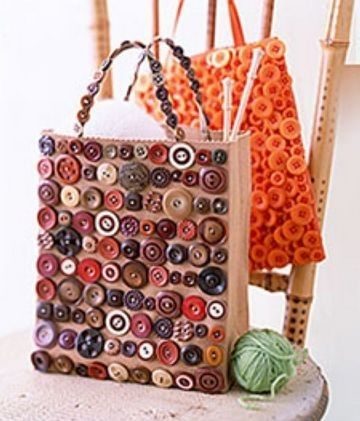 100 идей использования пуговиц