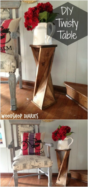 18 стильных столиков своими руками, которые украсят любую комнату