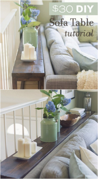 18 стильных столиков своими руками, которые украсят любую комнату