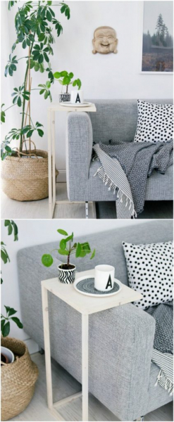 18 стильных столиков своими руками, которые украсят любую комнату