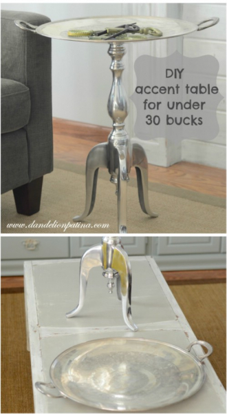 18 стильных столиков своими руками, которые украсят любую комнату