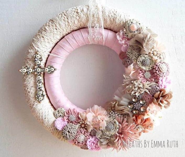 20 очаровательных идей использования кружева в интерьере