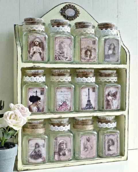 20 очаровательных идей использования кружева в интерьере