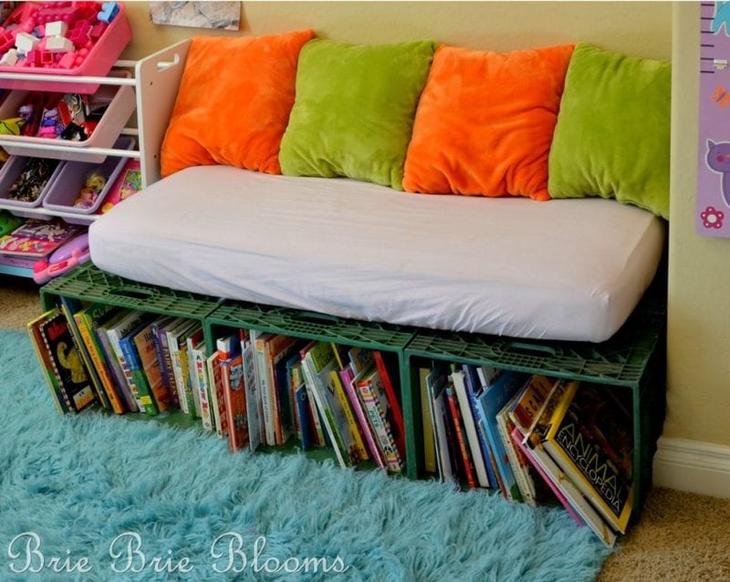 20 оригинальных идей использования пластмассовых ящиков дома и на даче