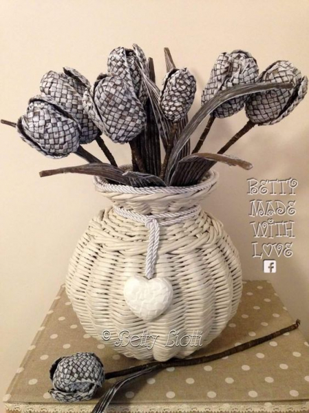 20 оригинальных вещей, которые можно сплести из бумажной соломки