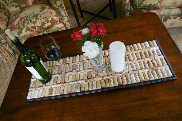 30 красивых поделок для дома из винных пробок