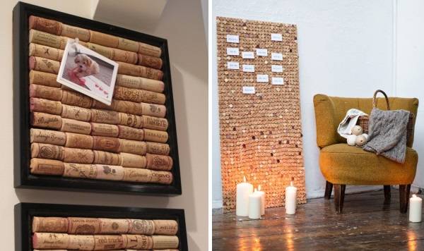30 красивых поделок для дома из винных пробок