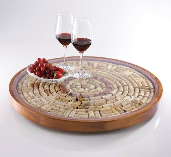 30 красивых поделок для дома из винных пробок