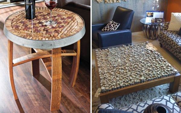 30 красивых поделок для дома из винных пробок
