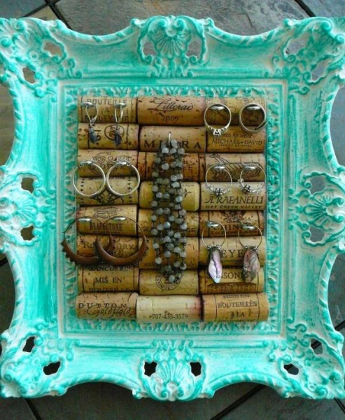 30 красивых поделок для дома из винных пробок