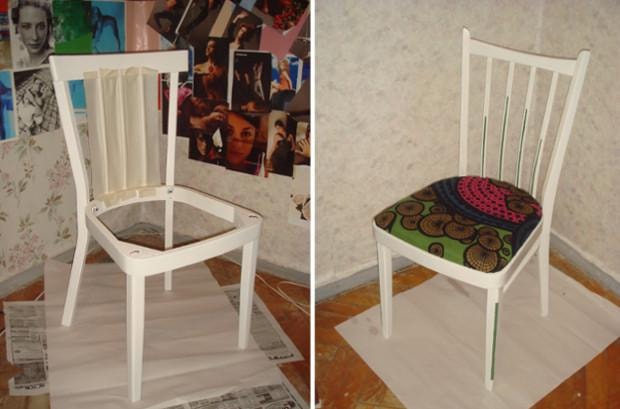 30 удивительных идей переделки стульев
