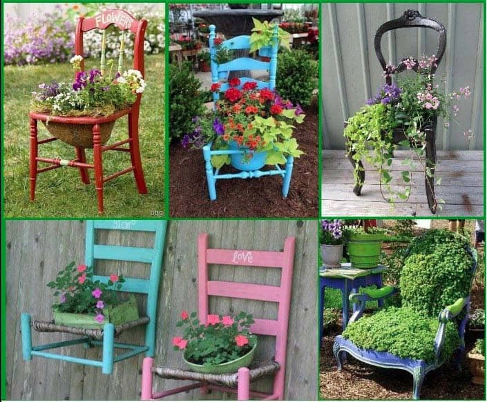 30 удивительных идей переделки стульев