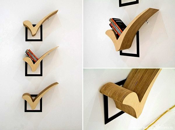 30 великолепных идей дизайна современных полок