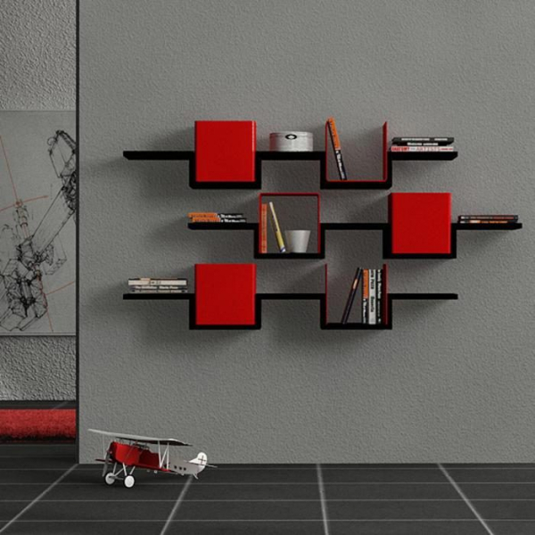 30 великолепных идей дизайна современных полок