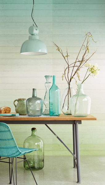 33 примера стен с эффектом омбре своими руками