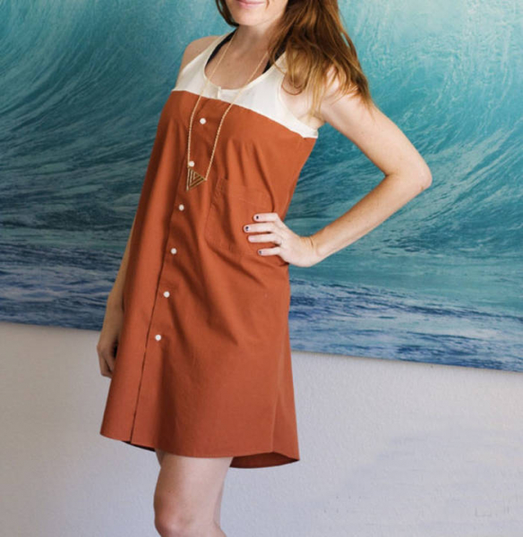 5 летних блуз и платьев из старой мужской рубашки