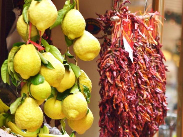 Буйство красок на Амальфитанском побережье