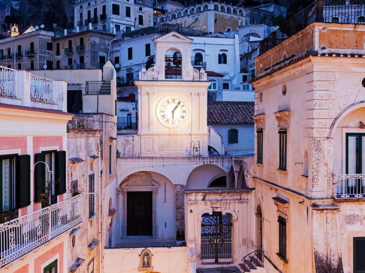 Буйство красок на Амальфитанском побережье