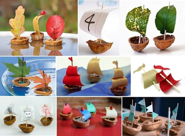 Что можно сделать из ореховой скорлупы: 25+ поделок - мастер-класс