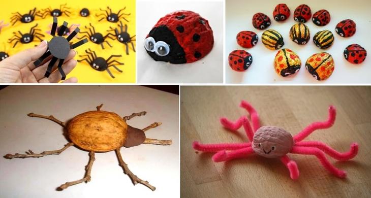 Что можно сделать из ореховой скорлупы: 25+ поделок - мастер-класс