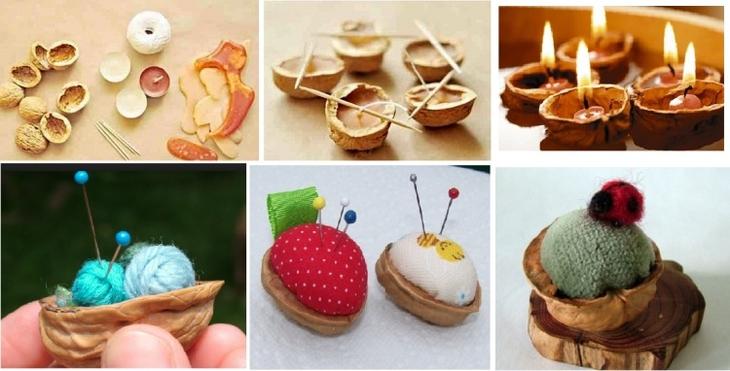 Что можно сделать из ореховой скорлупы: 25+ поделок - мастер-класс