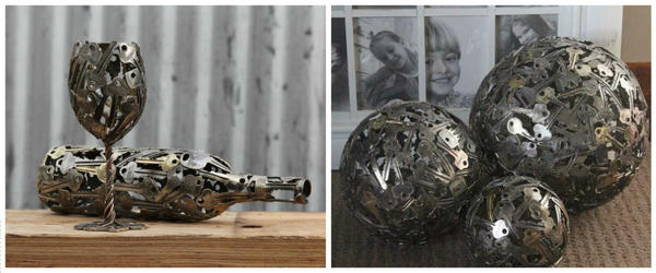 Что можно сделать из старых ключей: идеи для дома