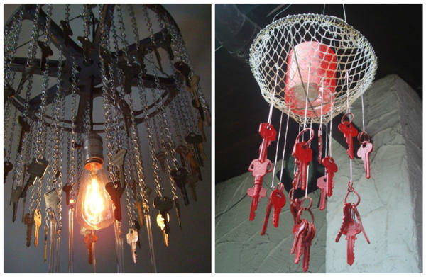 Что можно сделать из старых ключей: идеи для дома