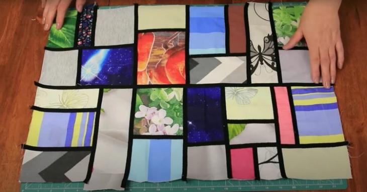 Достойное применение остаткам ткани