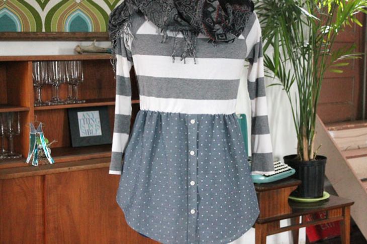 Идеи переделок из мужских рубашек