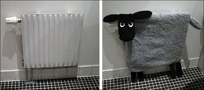 Как красиво замаскировать батареи отопления. Оригинальные решения и идеи