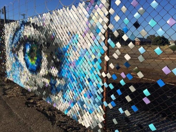 Как можно преобразить сетку-рабицу