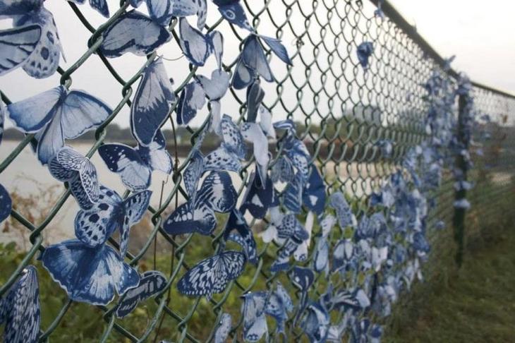 Как можно преобразить сетку-рабицу