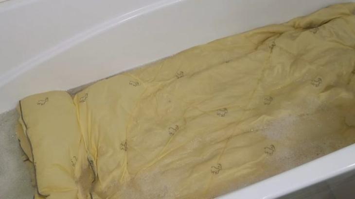 Как постирать тяжёлые вещи, такие как одеяло, плед, покрывало