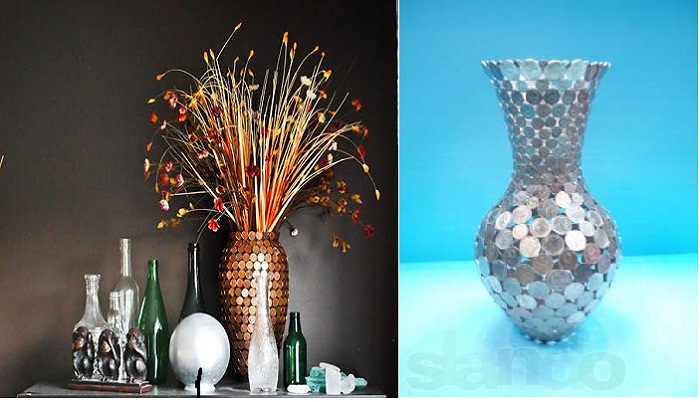 Как с помощью горсти мелочи можно создать удивительно красивые интерьерные вещицы