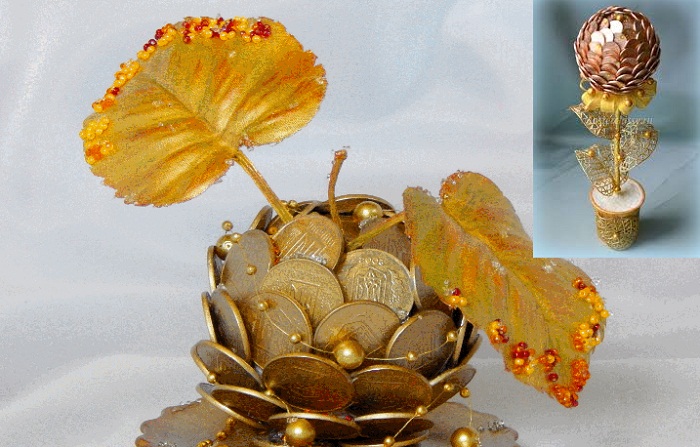 Как с помощью горсти мелочи можно создать удивительно красивые интерьерные вещицы