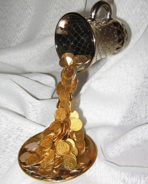 Как с помощью горсти мелочи можно создать удивительно красивые интерьерные вещицы