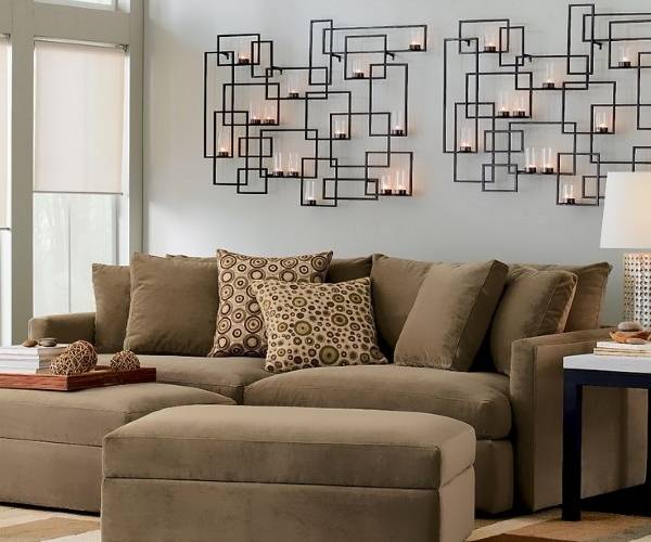 Кованые подсвечники на стену — 25 фото с идеями дизайна