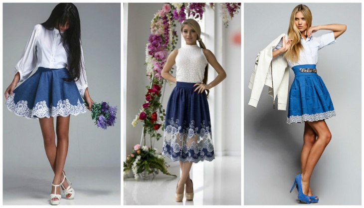 Кружевное настроение: множество идей украшения одежды кружевом