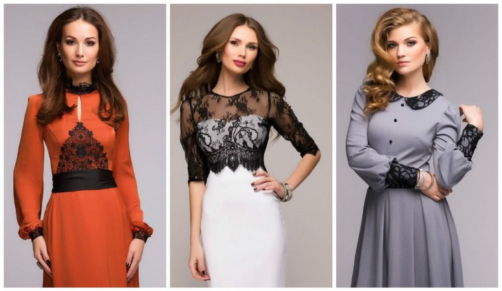 Кружевное настроение: множество идей украшения одежды кружевом