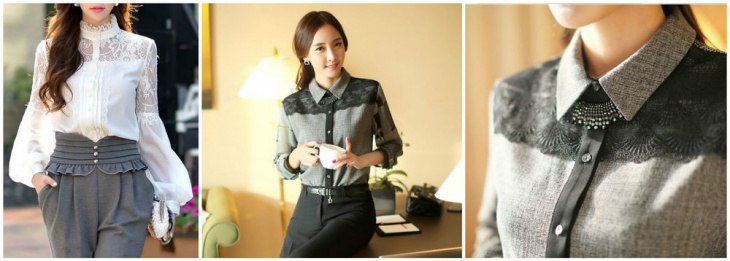 Кружевное настроение: множество идей украшения одежды кружевом