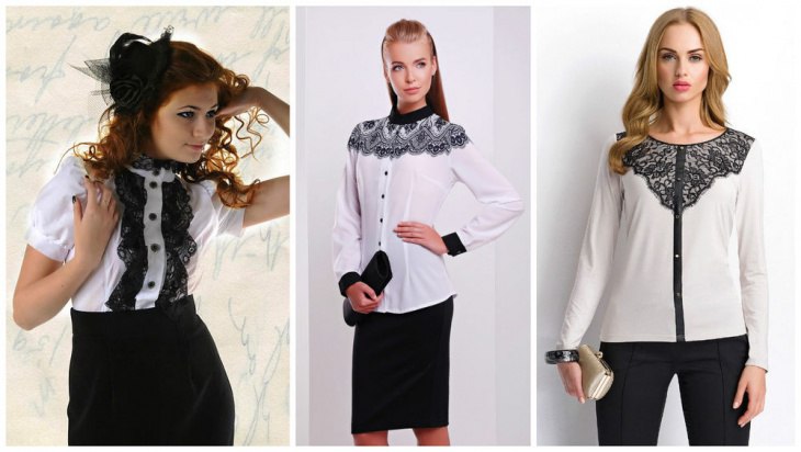 Кружевное настроение: множество идей украшения одежды кружевом