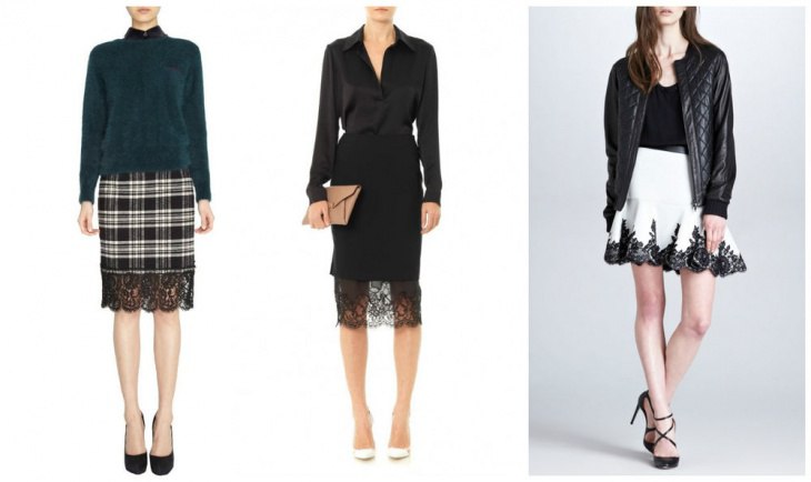 Кружевное настроение: множество идей украшения одежды кружевом