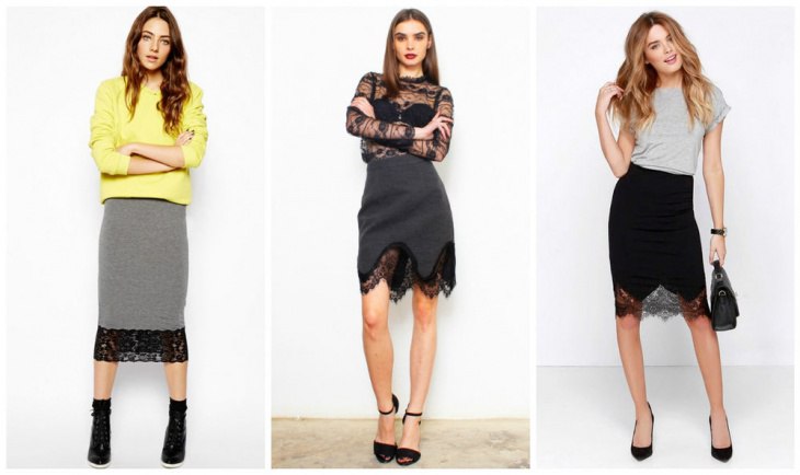 Кружевное настроение: множество идей украшения одежды кружевом