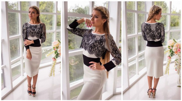 Кружевное настроение: множество идей украшения одежды кружевом